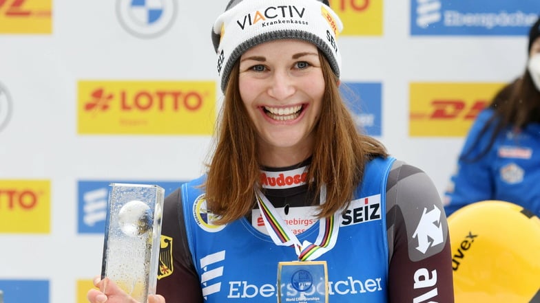 Julia Taubitz ist Sachsens Sportlerin des Jahres