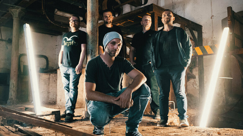 Die Döbelner Band Zartbitter hatte wegen Corona zwar erst einen Auftritt, wird aber Ende August ihr erstes Album herausbringen – und das ausschließlich mit eigenen Songs.