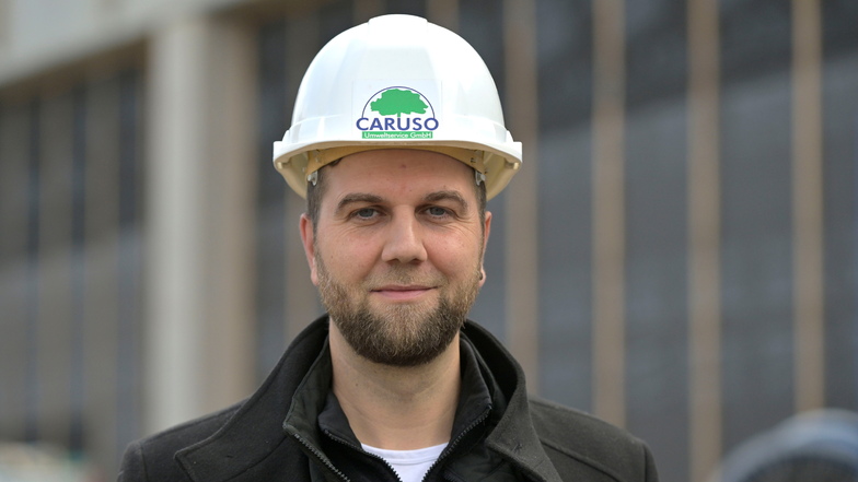 Abrissunternehmer Mauro Caruso ist der Prokurist der Firma Caruso Umwelttechnik GmbH.