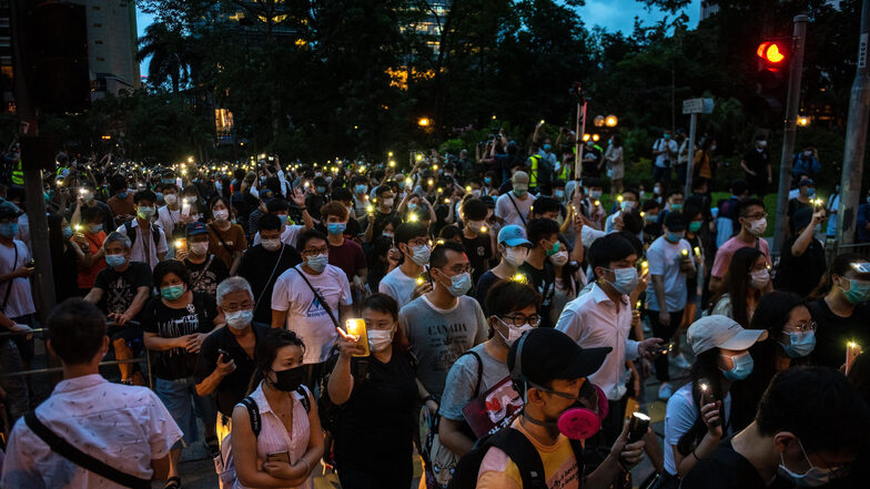 China drückt Gesetz für Hongkong durch