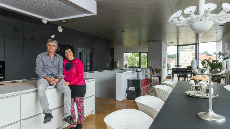 Das Architektenehepaar Uwe und Annette Katrin Seidel lebt in Pirna.