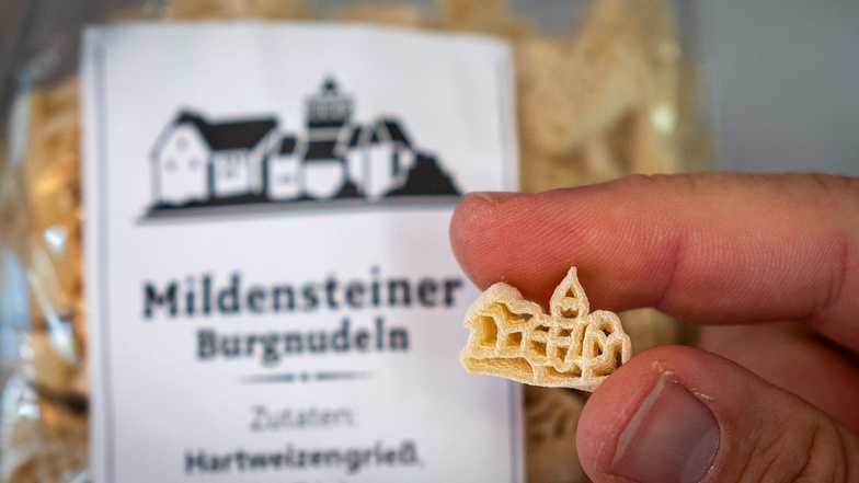 Burg Mildenstein als Nudel und Döbeln in 3D