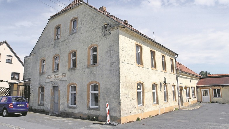 Der alte Gasthof mit im Ort soll erhalten bleiben.