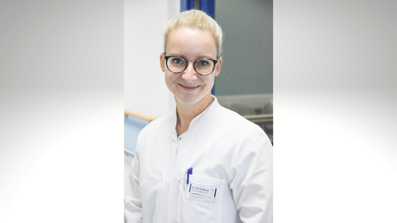 Oberärztin Dr. med. Katharina Mankel Fachärztin für Viszeralchirurgie und Gefäßchirurgie am Klinikum Döbeln