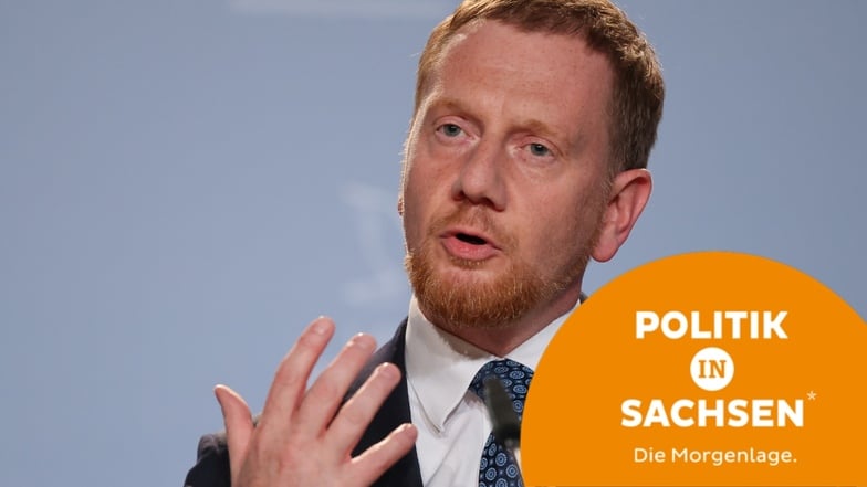 Ministerpräsident Michael Kretschmer (CDU) warnt vor einer Unregierbarkeit nach der Landtagswahl im September.