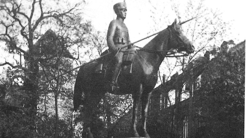 Der bronzene Reiter von Großenhain