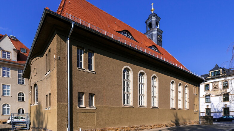 Die ehemalige Hospitalkirche in Pirna soll zu einem Kletterzentrum umgebaut werden.