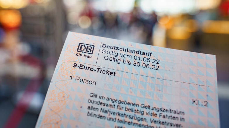 Hunderttausende Sachsen haben ein 9-Euro-Ticket gekauft