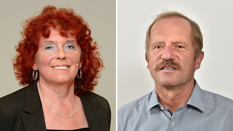 Uwe Ebert ist als Vorsitzender und Edith Post als seine Stellvertreterin des Linke-Ortsverbands in Dippoldiswalde wiedergewählt worden.