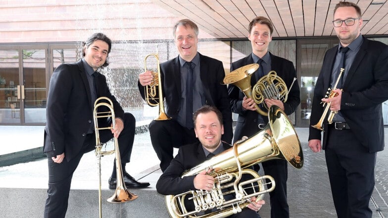 Classic Brass lassen auch beim sechsten Gastspiel in Possendorf keine Routine aufkommen.