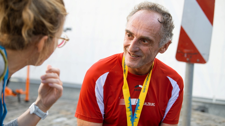 Dresden-Marathon: Wer ist dieser besondere Läufer?