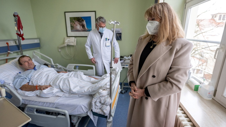 Seit Kriegsbeginn 21 Patienten aus Ukraine nach Sachsen verlegt