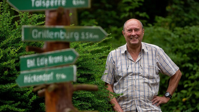 Gästeführer Rolf Mögel ist einer der Initiatoren des Geoparks Sachsens Mitte und meint, dass die Region noch viel mehr touristisches Potenzial hat.