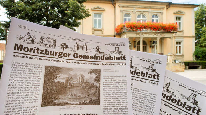 Immer wieder Ärger mit dem Gemeindeblatt Moritzburg