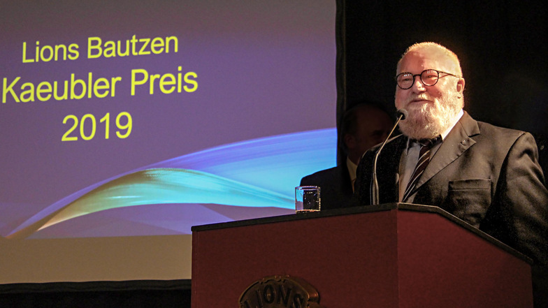 Bautzens früherer Oberbürgermeister Christian Schramm erhält in diesem Jahr den Kaeubler-Preis des Lions-Clubs. Die offizielle Preisverleihung findet am 22. Januar statt.