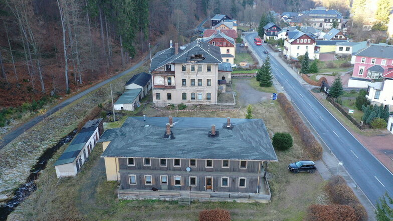 Der Fürstenhof in Kipsdorf soll noch dieses Jahr abgerissen werden.
