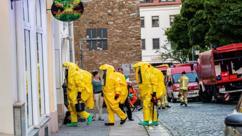 Chemiealarm gab es Mitte Juni in Bautzen.