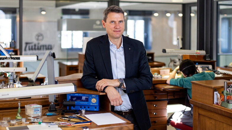 Alexander Philipp leitet seit vielen Jahren die Tutima Uhrenfabrik in Glashütte.