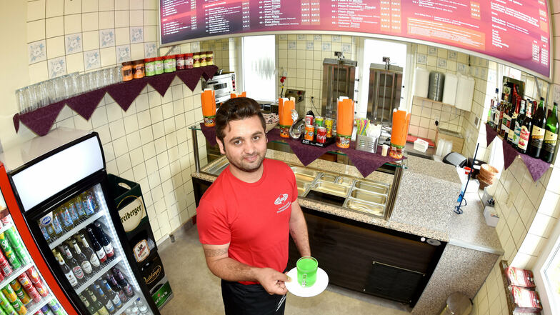 Mahmoud Al Rashid eröffnet nach Seifhennersdorf in Neugersdorf sein zweites Geschäft.