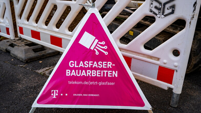 Bald geht es los: Bauarbeiten für neue Glasfaseranschlüsse der Telekom in Lommatzsch.