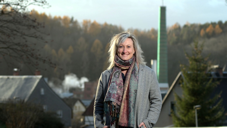 Maria Euchler tritt bei der Bürgermeisterwahl für Kriebstein erneut an.