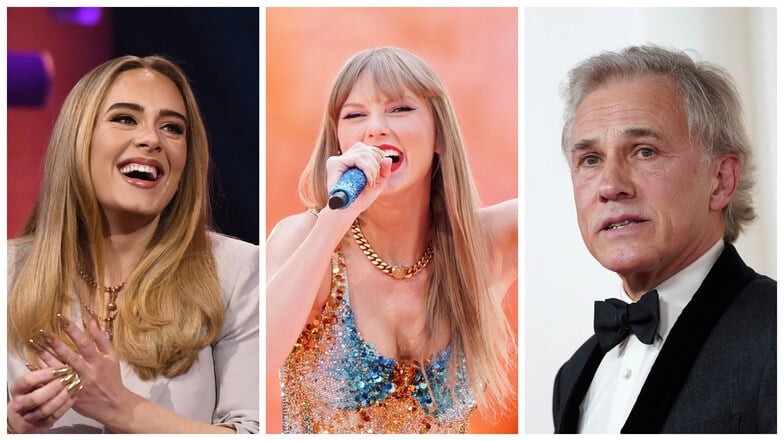 Die Sängerinnen Adele, Taylor Swift und Schauspieler  Christoph Waltz sind die Prominenten, die die Deutschen am liebsten in ihrer Freundesgruppe hätten.