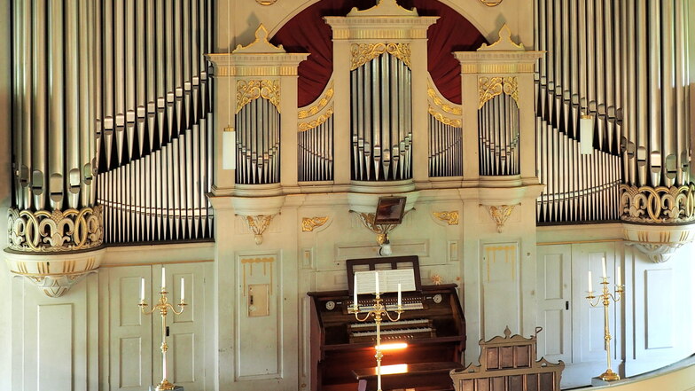 Die Orgel in der Wachauer Kirche ist schon 111 Jahre alt.