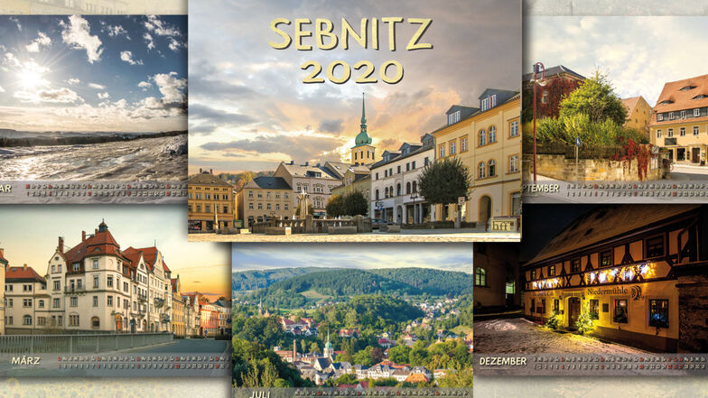 Kalender für 2020: Sebnitz im Wandel der Jahreszeiten.