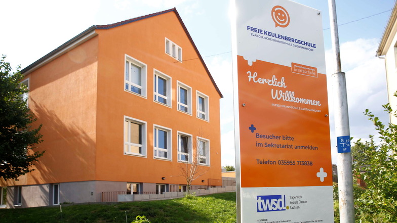 Die Keulenbergschule in Großnaundorf: Ab September gibt es hier eine Oberschule plus.