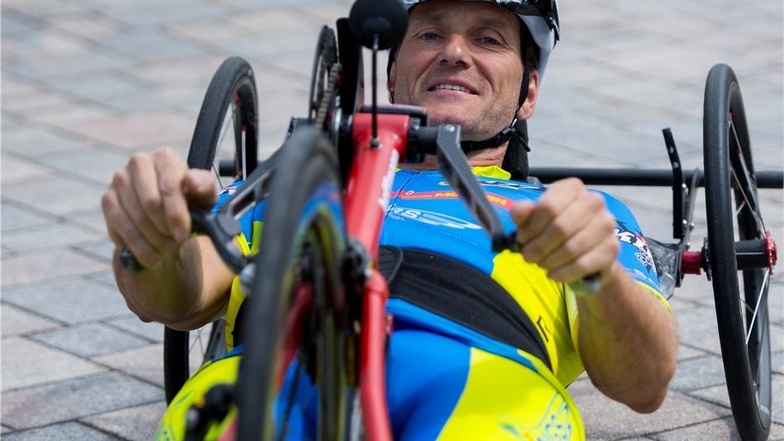 Erst mit der Behinderung hat der 48-Jährige zum Sport gefunden. Jetzt sind die Paralympics sein Ziel.