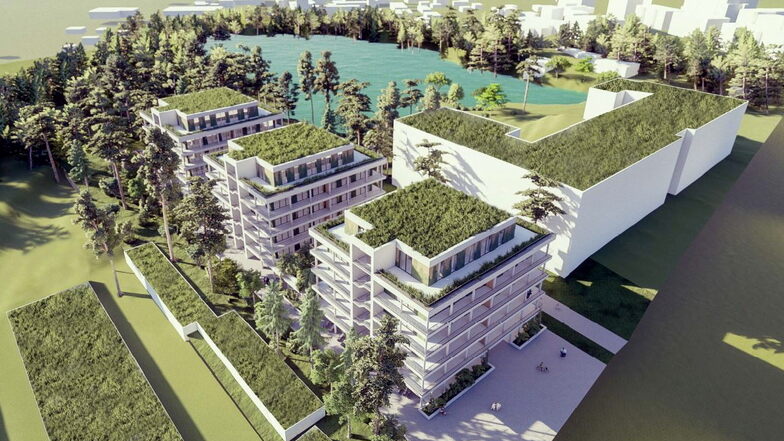 140 neue Wohnungen in Wassernähe in Kamenz