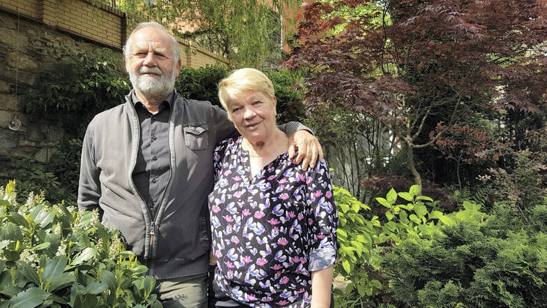 Sieglinde (69) und Günter (71) Tschentscher gärtnern aus einem Ur-Instinkt heraus und weil es sie mit Leben und Freude erfüllt. Auf 250 Quadratmetern liegt ihnen einer der schönsten Stadtgärten von Kamenz zu Füßen