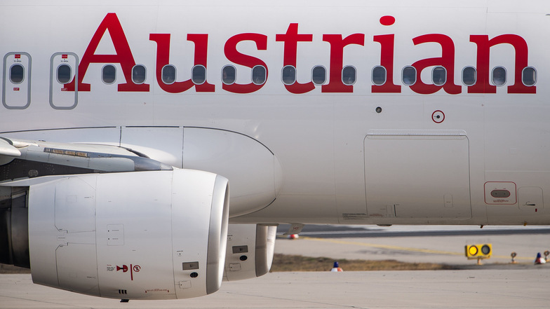 Der Jet vom Typ Airbus A320 gehörte der österreichischen Fluggesellschaft Austrian Airlines.