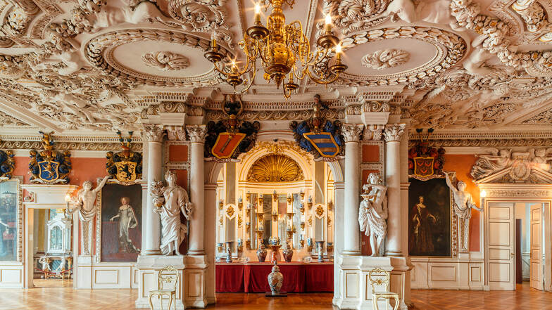 Der barocke Festsaal von Schloss Friedenstein
