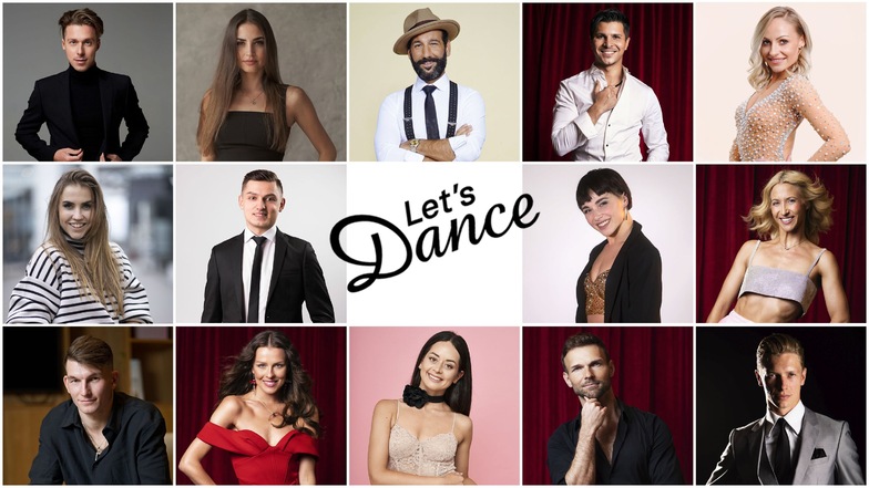 Das sind die Profitänzer, die an der diesjährigen Staffel von "Let's Dance" teilnehmen.