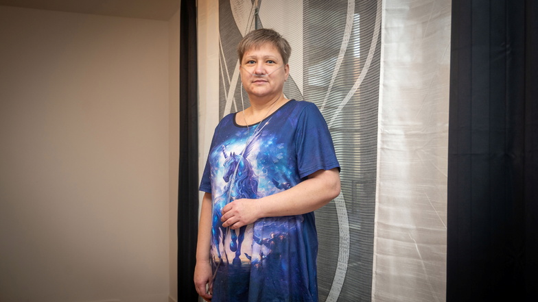 Gitte Kesternich hat schon über 20 Kilo abgenommen - nun hofft sie, auf die Warteliste für eine Lungentransplantation zu kommen.