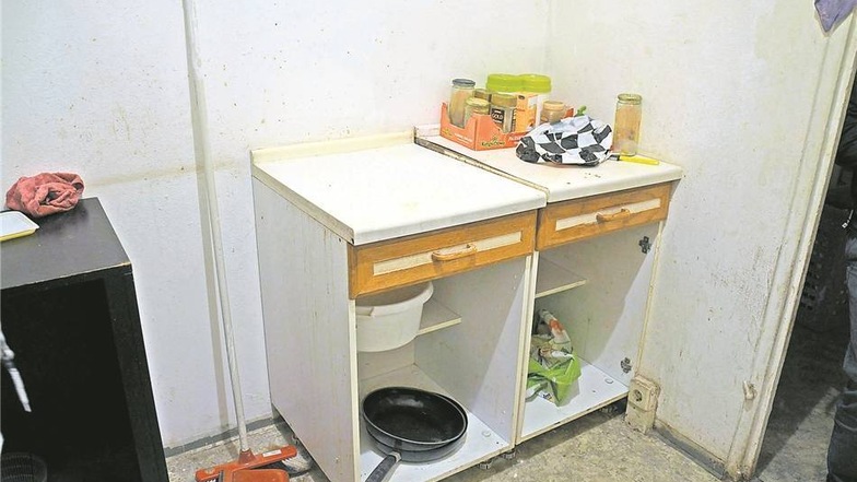 Die Einrichtung in den Küchen dürfte keinen Bewohner wirklich befriedigen. Foto: privat