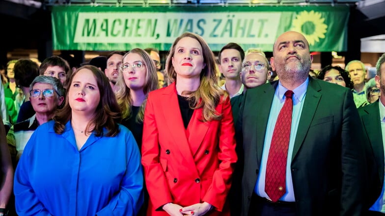 Die Grünen müssen bei der Europawahl in Deutschland deutliche Verluste hinnehmen.