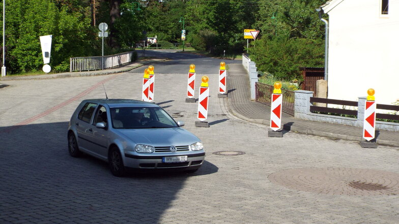 Dorfplatz in Hähnichen wird für Fahrzeuge gesperrt