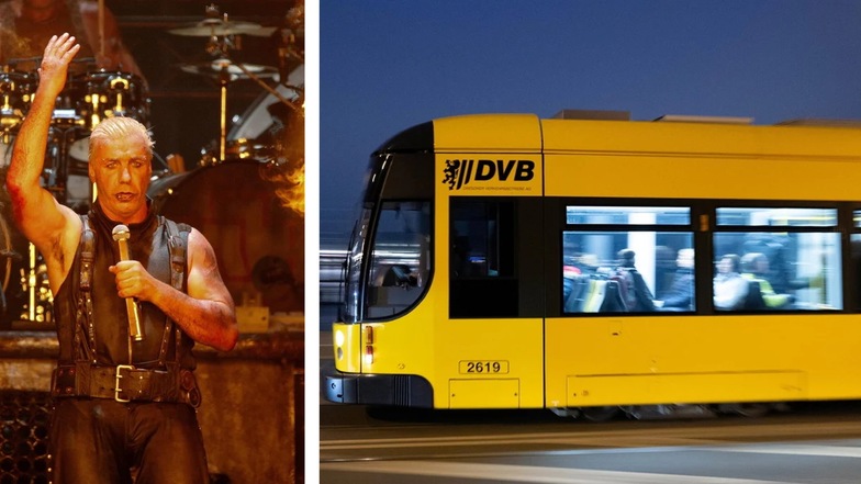 Über 200.000 Rammstein-Fans in Dresden: So sollen Busse, Bahnen und Züge fahren