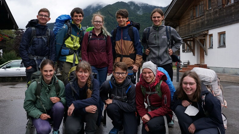 Humboldt-Gymnasiasten haben sich auf Alpenexkursion begeben.