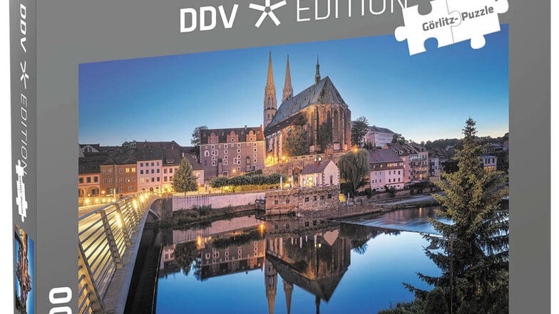 In der DDV-Edition gibt es neben dem hier gezeigten Görlitz-Puzzle 14 andere regionale Motive.