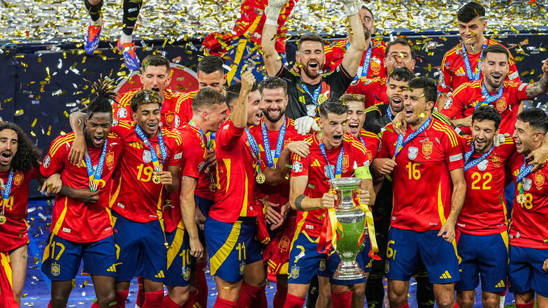 Finalsieg gegen England: Spanien ist zum vierten Mal Europameister
