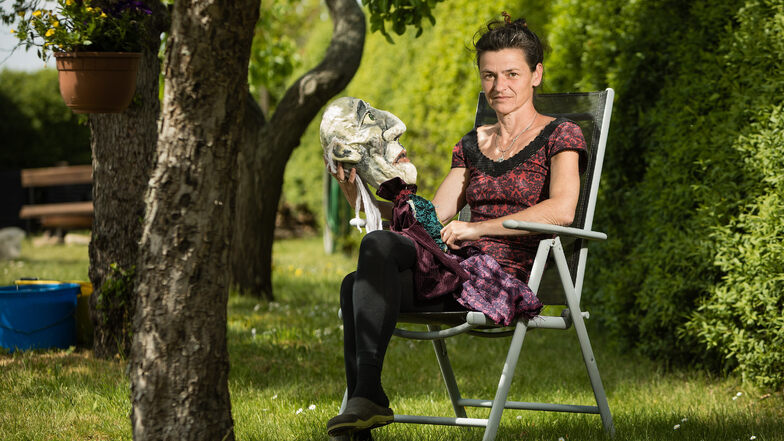 Mit ihrem Puppentheater verdient Bianka Heuser ihren Lebensunterhalt. Doch damit ist es erst einmal vorbei.