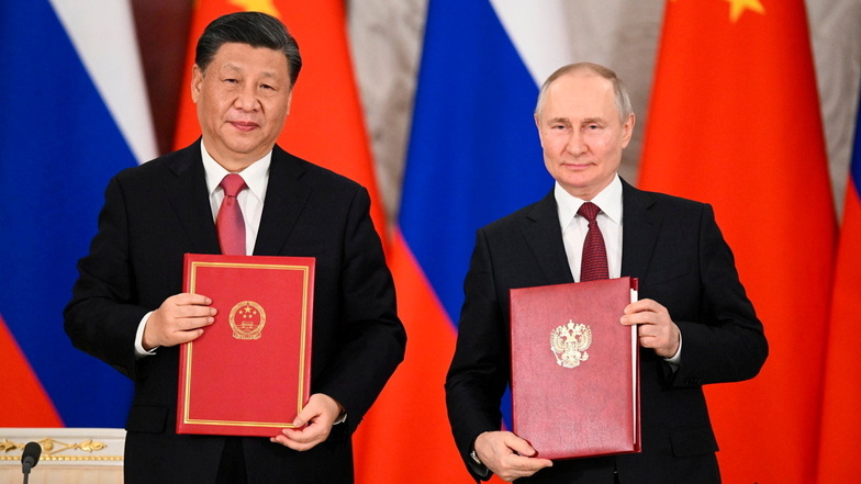 Putin und Xi haben in Moskau Abkommen für den Ausbau ihrer strategischen Partnerschaft bis 2030 unterzeichnet.
