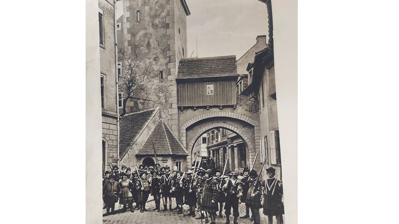 "Aus zehn Jahrhunderten" Bilder vom Meißner Festzug 1929
