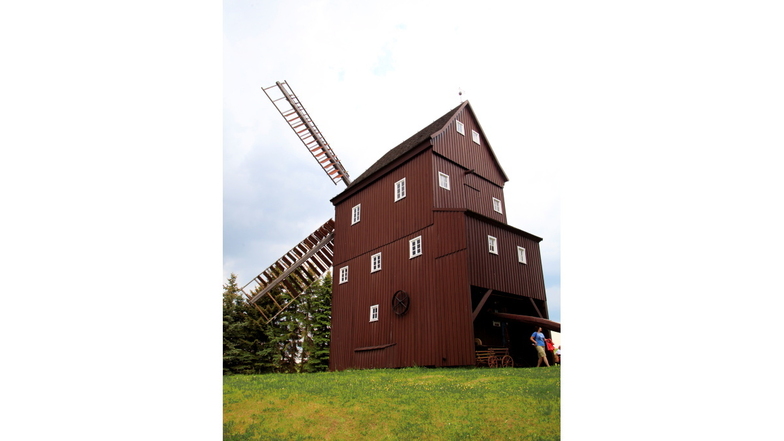 Auch die Neumann-Mühle in Oderwitz hat am Montag zum Mühlentag geöffnet.