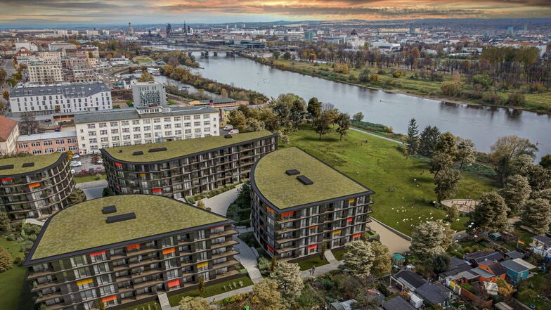 Marina Garden Dresden - teuerste Wohnung für über eine Million Euro