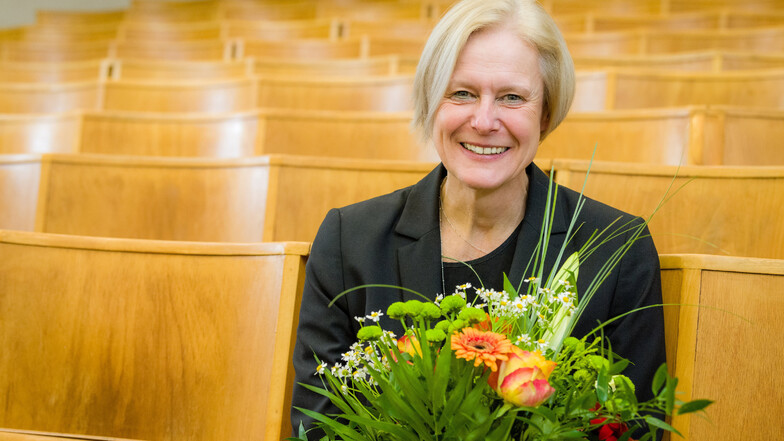 Mehr Studentinnen, mehr Digitalisierung, mehr Forschung. Für die nächsten Jahre hat sich Katrin Salchert als neue Rektorin der HTW Dresden viel vorgenommen.