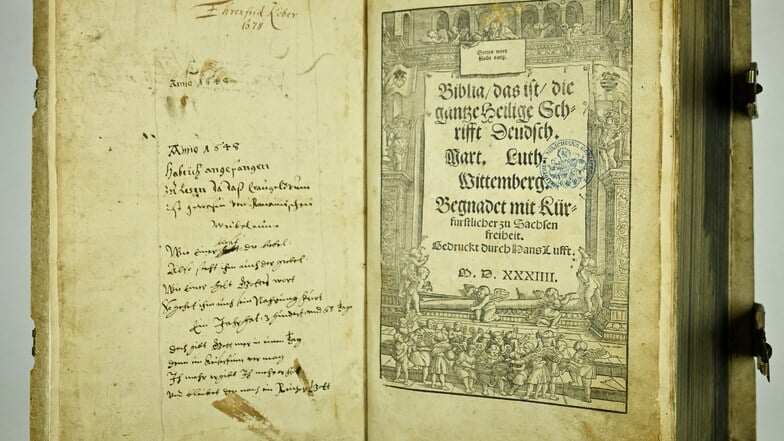 Görlitzer Museum zeigt wertvolle Luther-Bibel